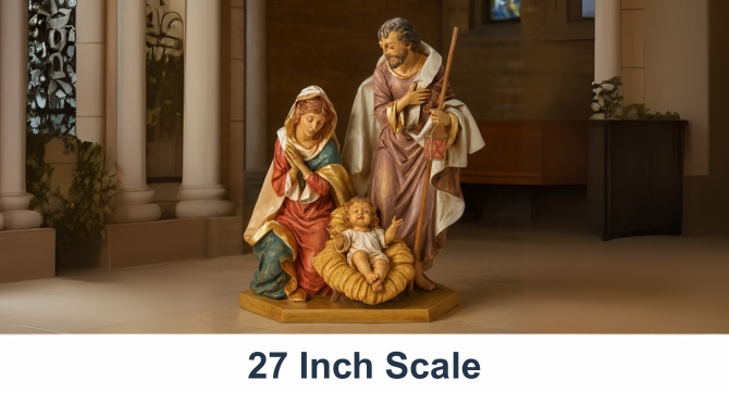 27 Inch Scale Natvitiy Figures
